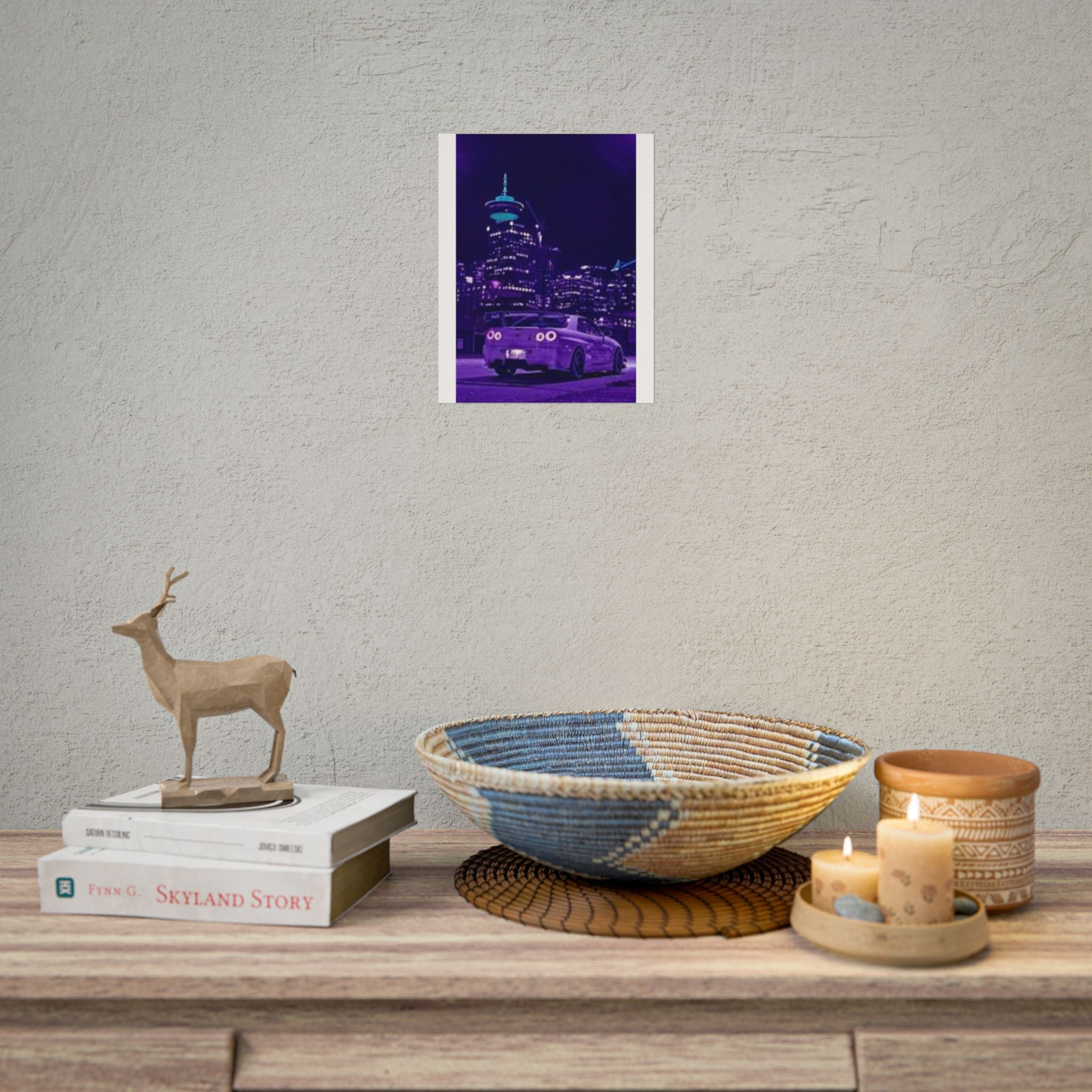 R34 Skyline Poster