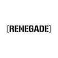 Renegade censor bar stickers