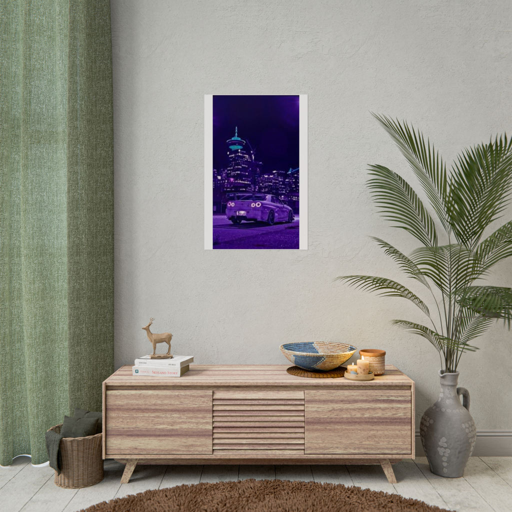 R34 Skyline Poster