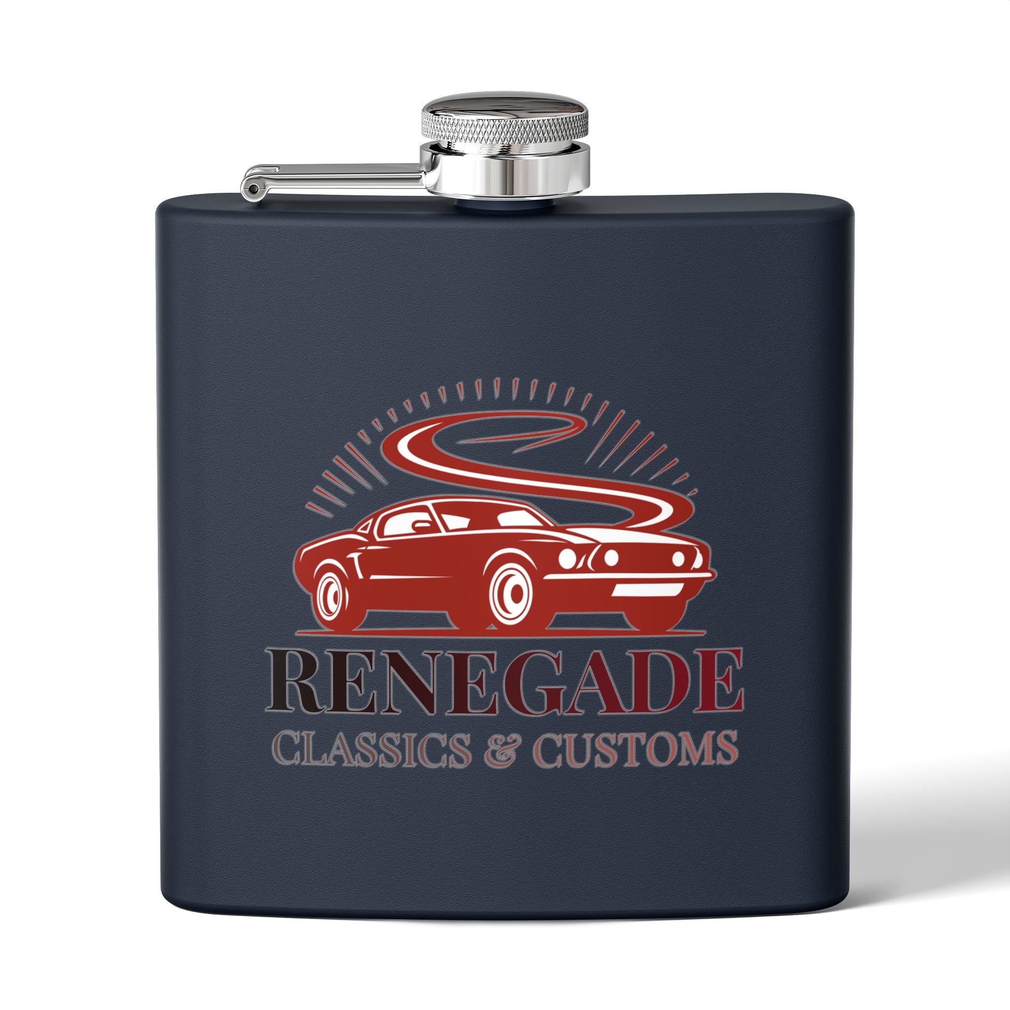 Stainless Steel Flask, 6oz
