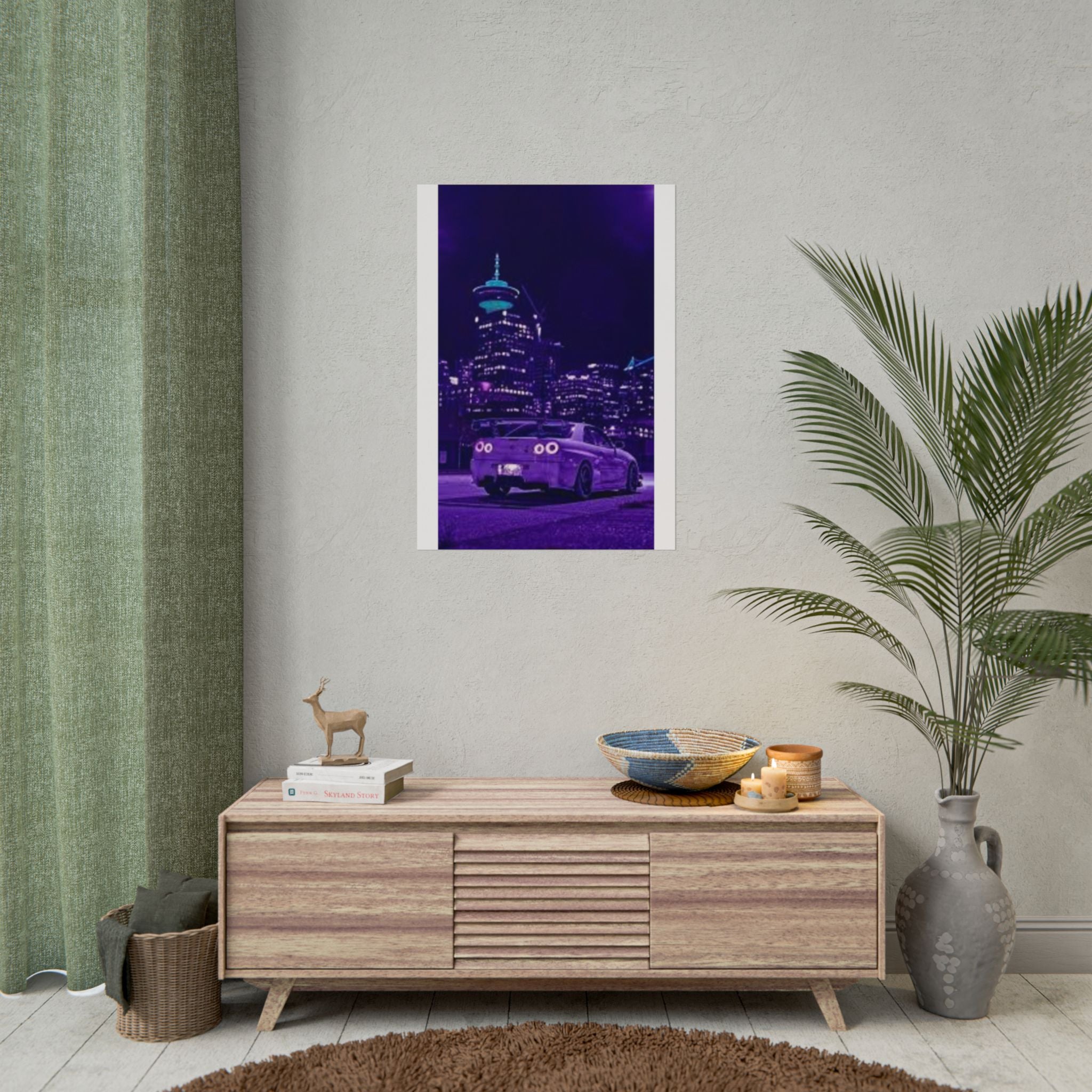 R34 Skyline Poster