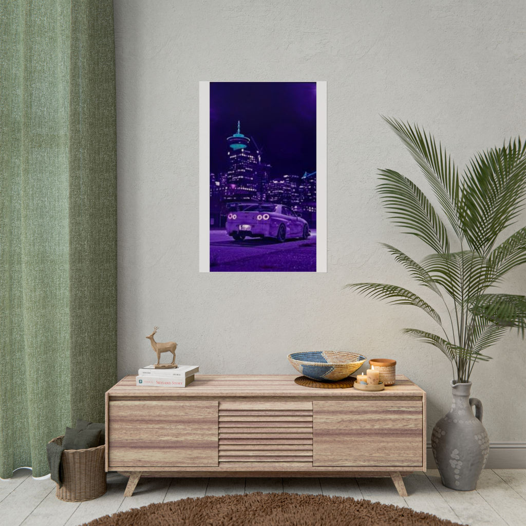 R34 Skyline Poster