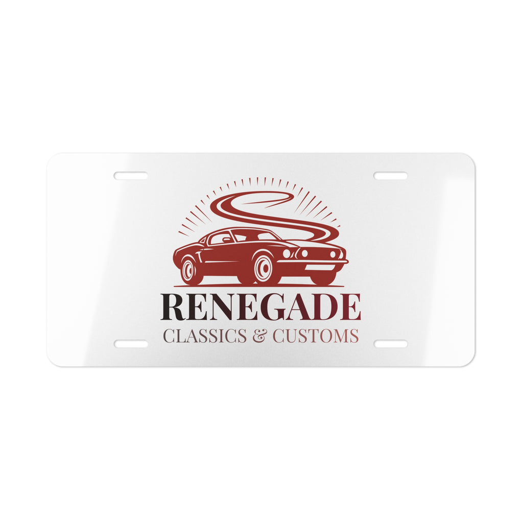 RCC Vanity Plate