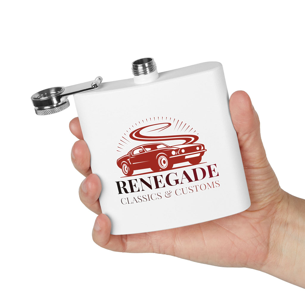 Stainless Steel Flask, 6oz