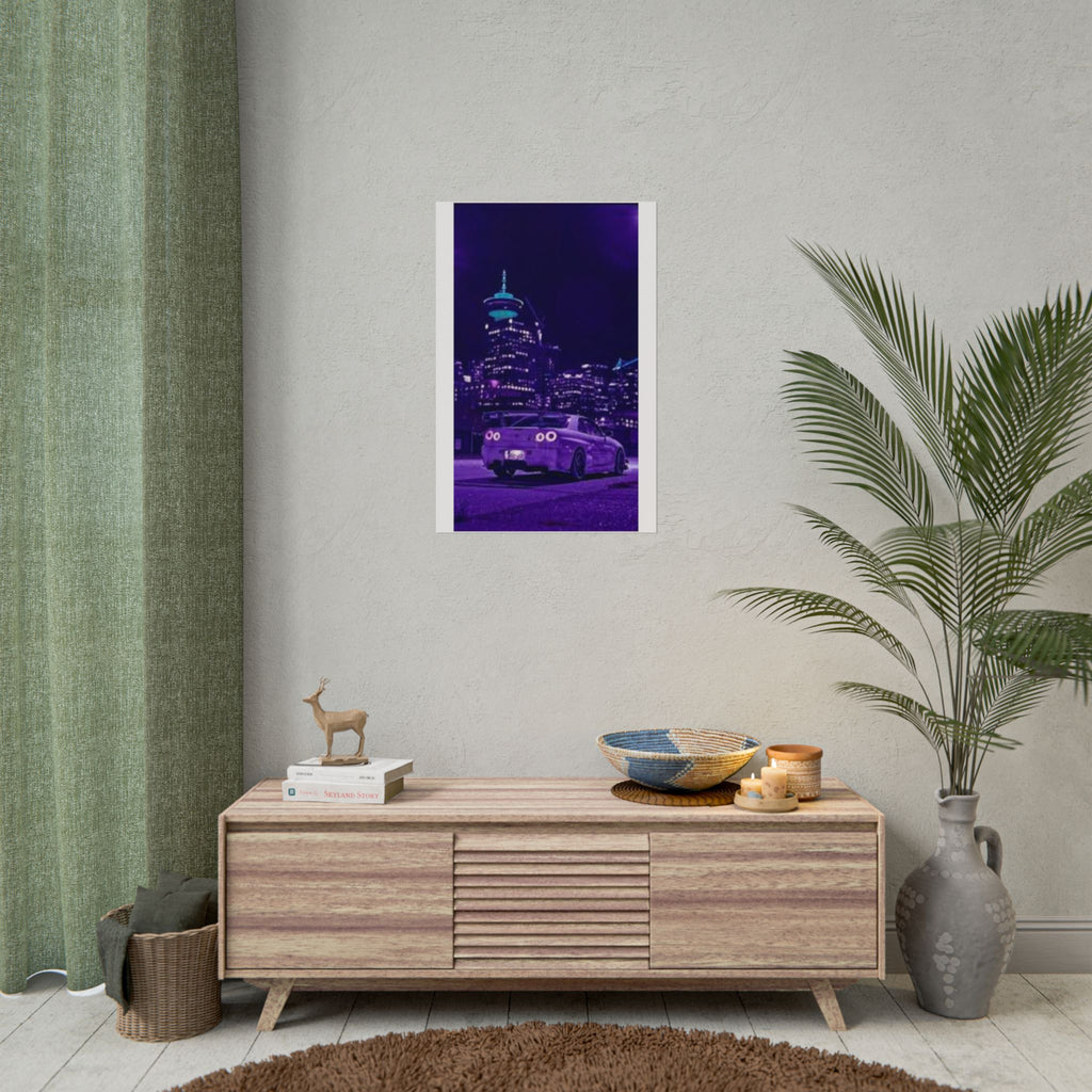 R34 Skyline Poster