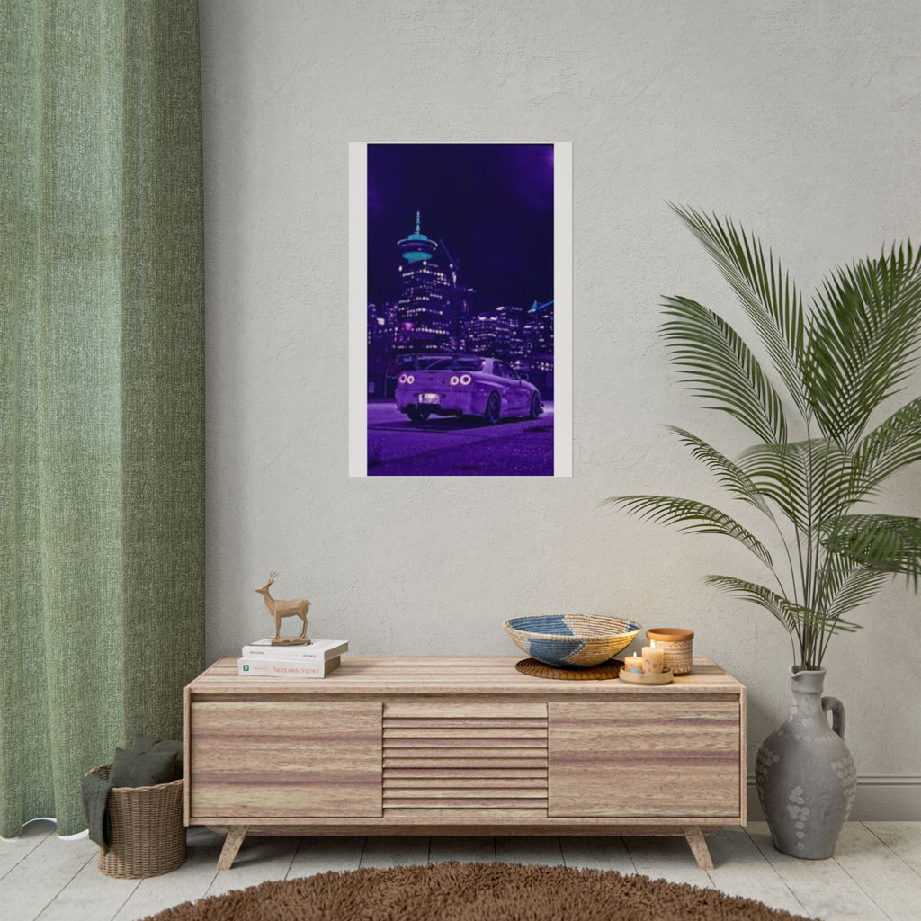 R34 Skyline Poster