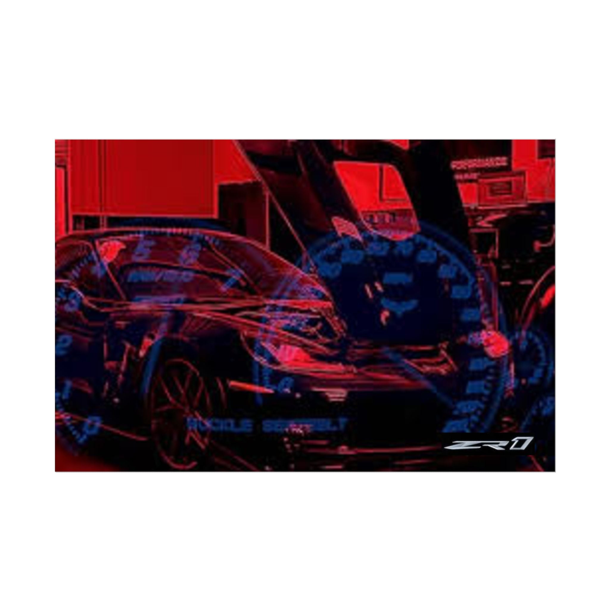 ZR1 Dyno poster