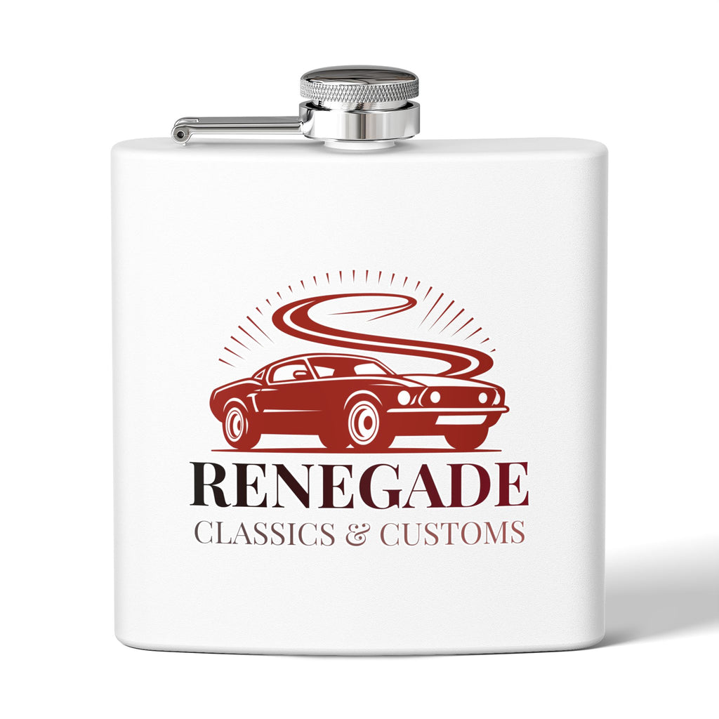 Stainless Steel Flask, 6oz