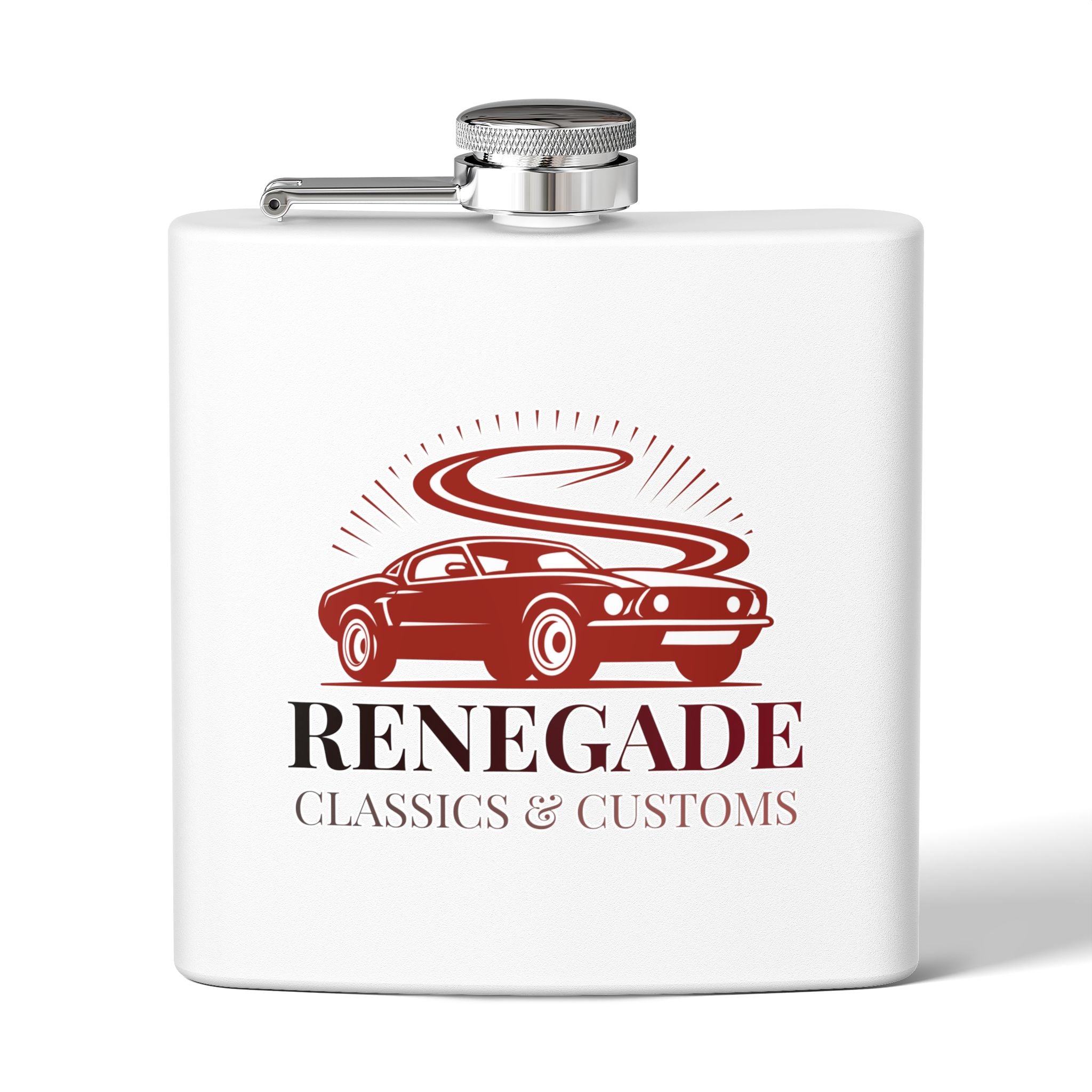 Stainless Steel Flask, 6oz